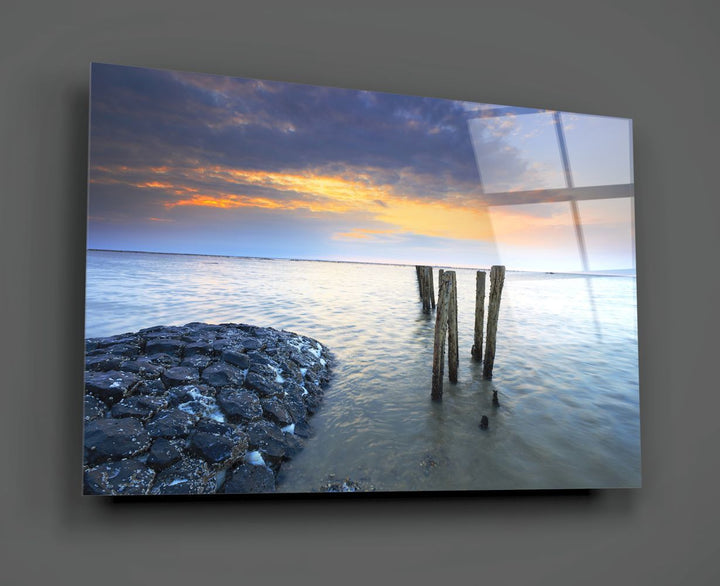 Deniz Manzara Cam Tablo No:2053