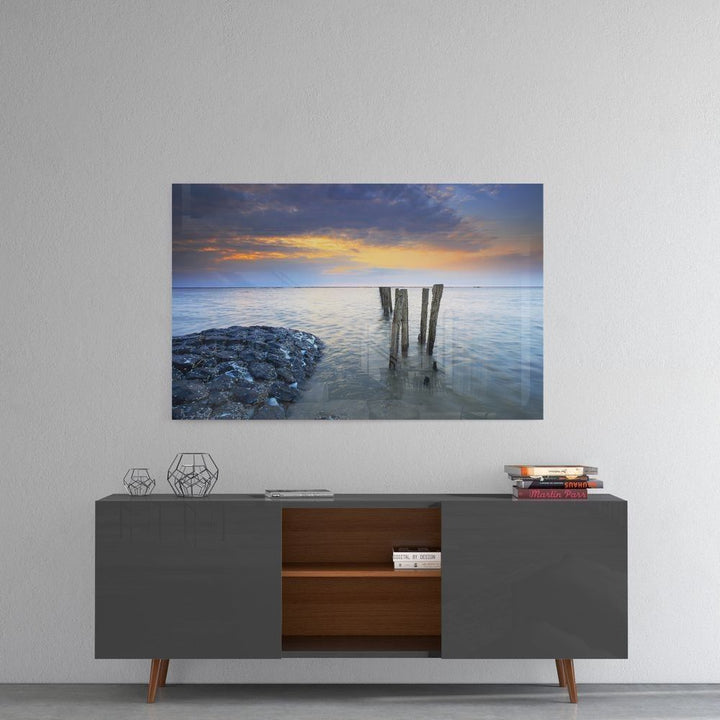 Deniz Manzara Cam Tablo No:2053