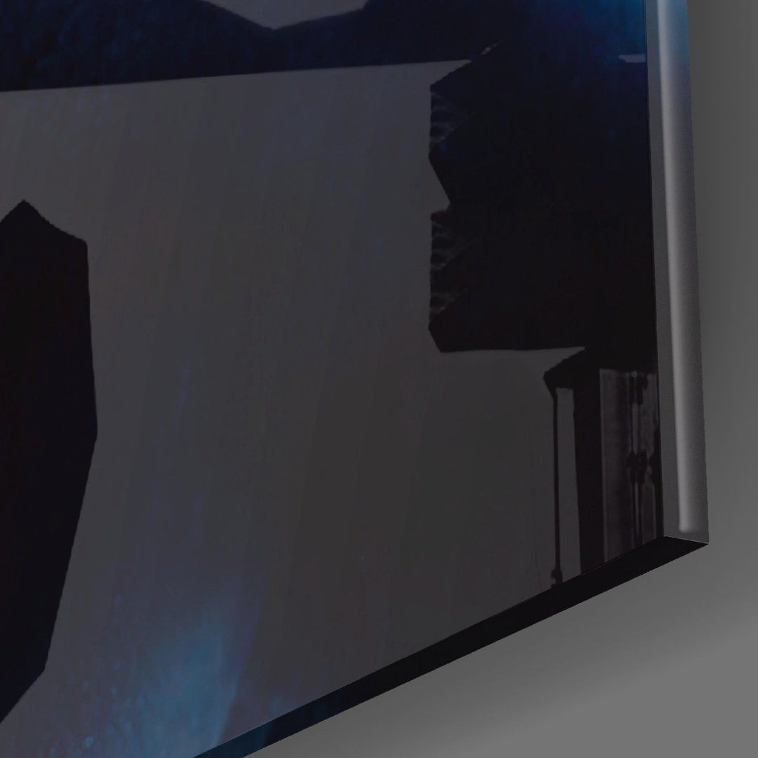 Derin Düşünce Cam Tablo