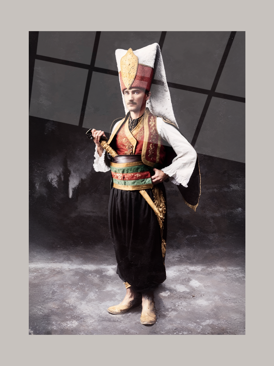 Atatürk Cam Tablo -Atatürk-19