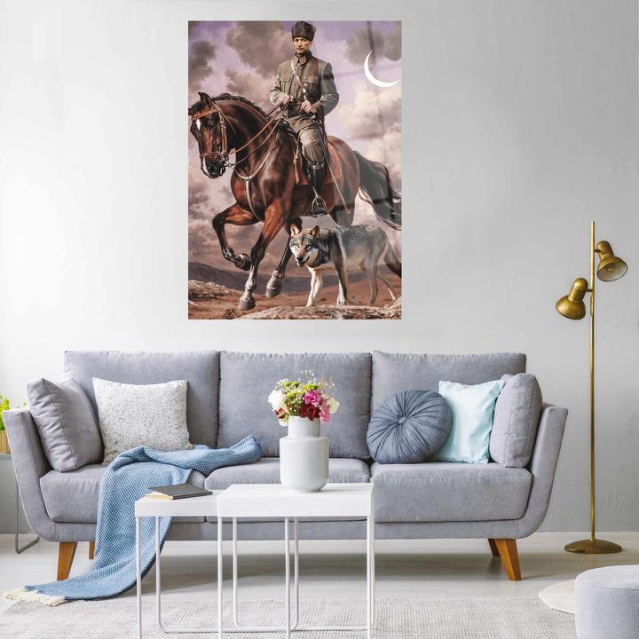 Atatürk Cam Tablo -Atatürk-17