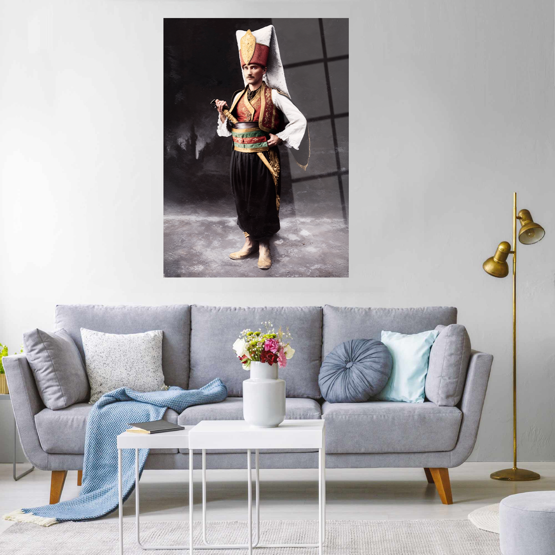 Atatürk Cam Tablo -Atatürk-19