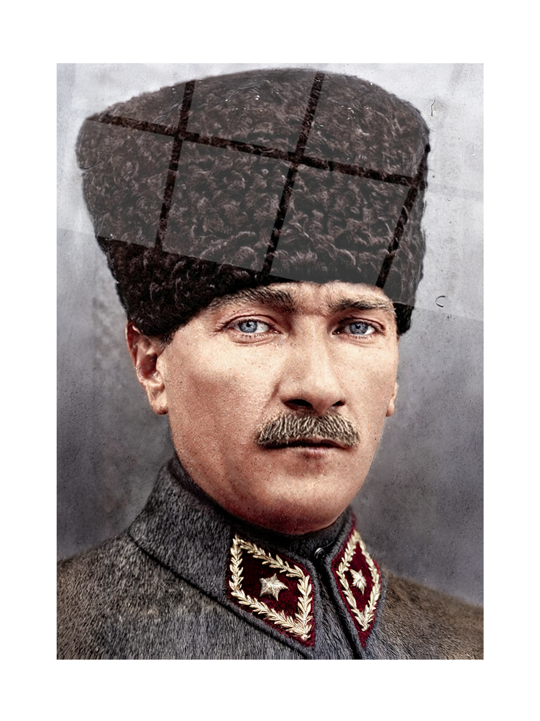 Atatürk Cam Tablo -Atatürk-18