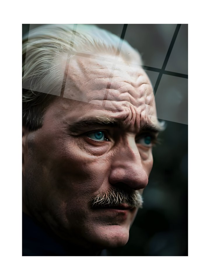 Atatürk Cam Tablo -Atatürk-6