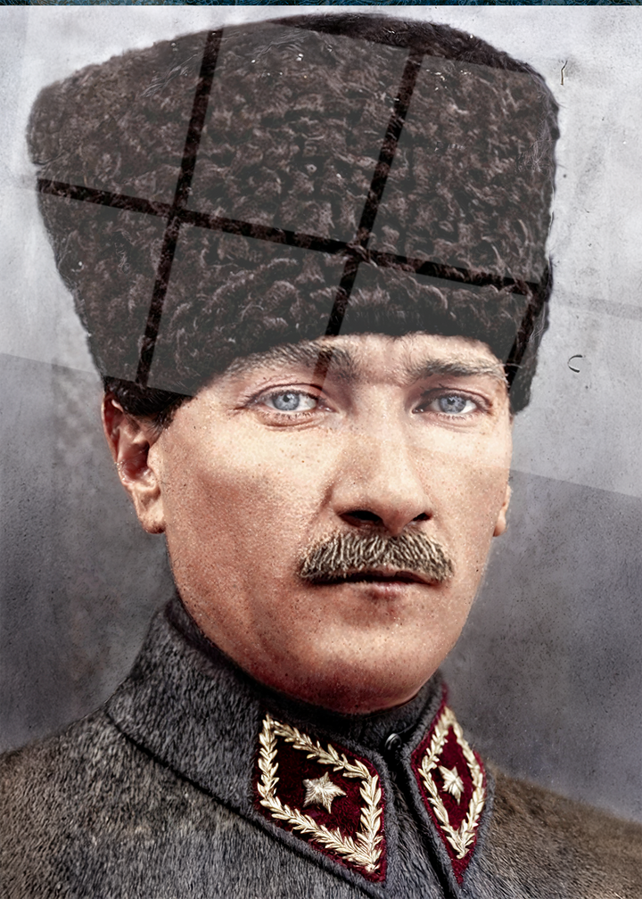Atatürk Cam Tablo -Atatürk-18