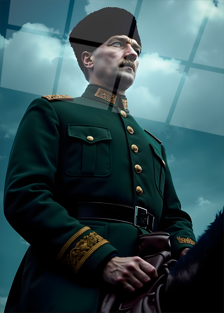Atatürk Cam Tablo -Atatürk-5