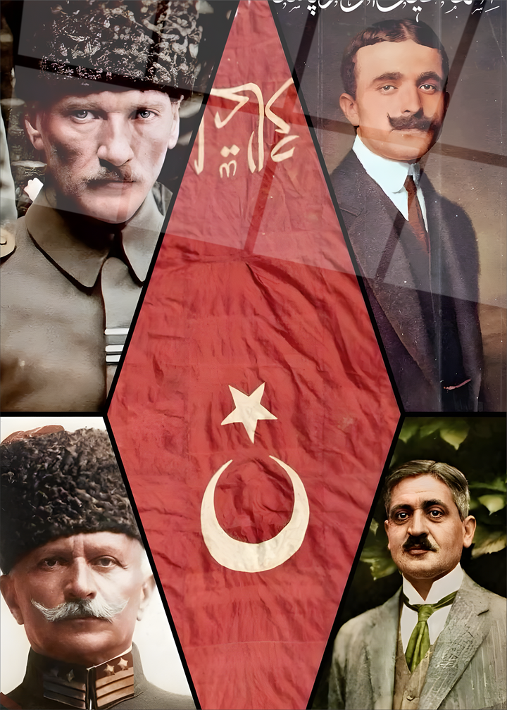 Atatürk Cam Tablo -Atatürk-8