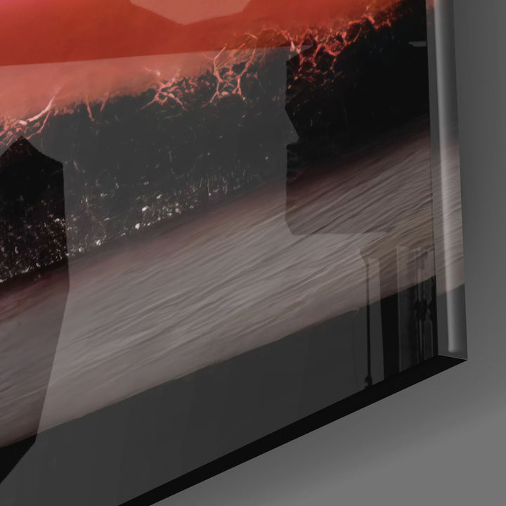 Dövüş Kulübü Cam Tablo