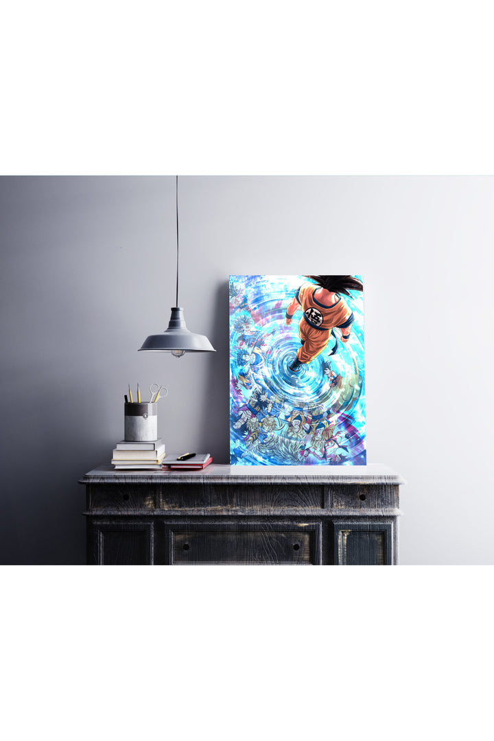 Goku Water Reflexion Saiyans Dragonball