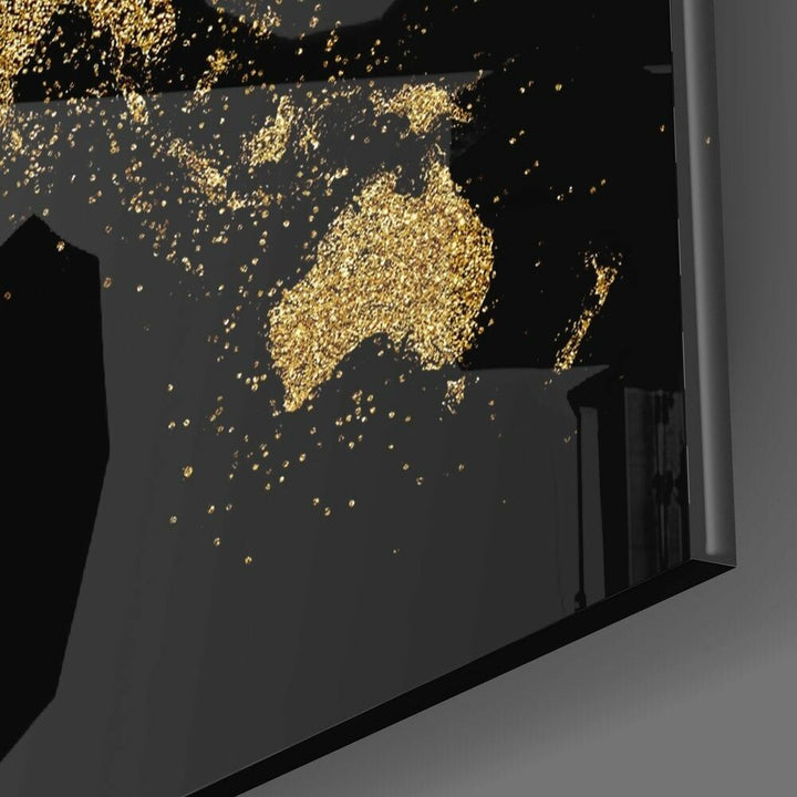 Dünya Haritası Cam Tablo No:4059