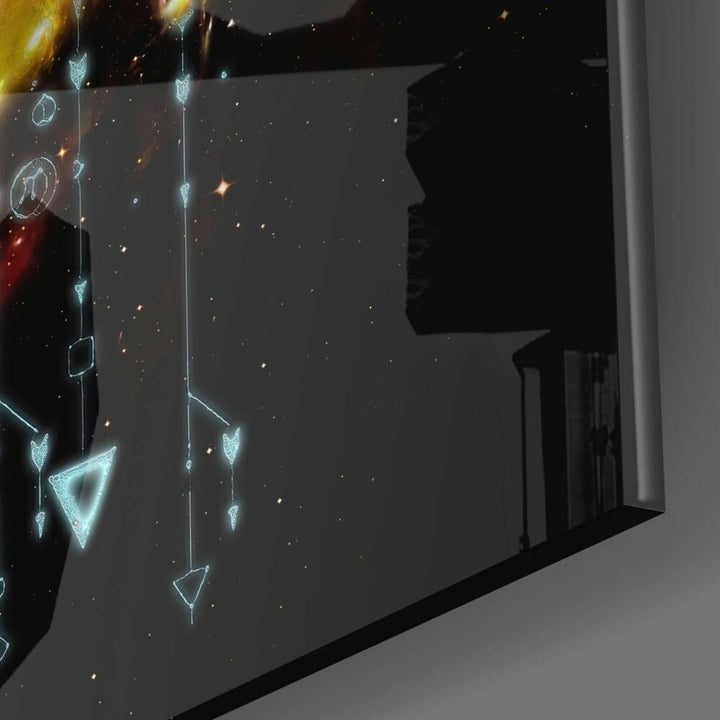 Düşünce Cam Tablo