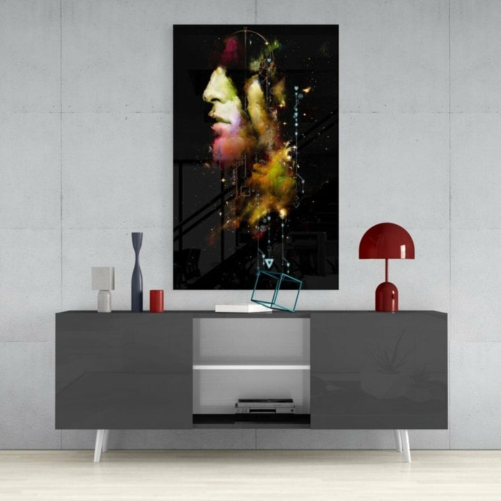 Düşünce Cam Tablo