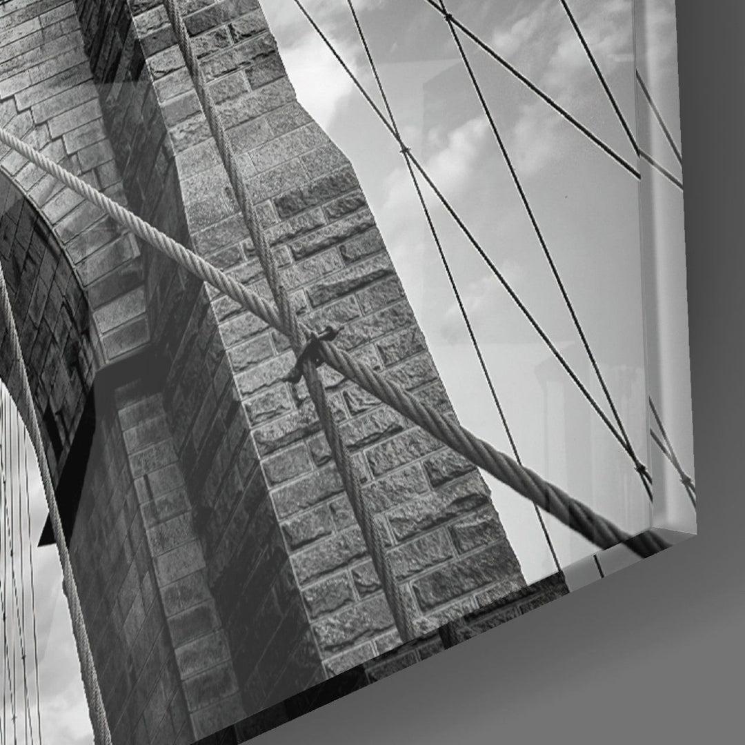 Düşüncelerde Fırtına Cam Tablo