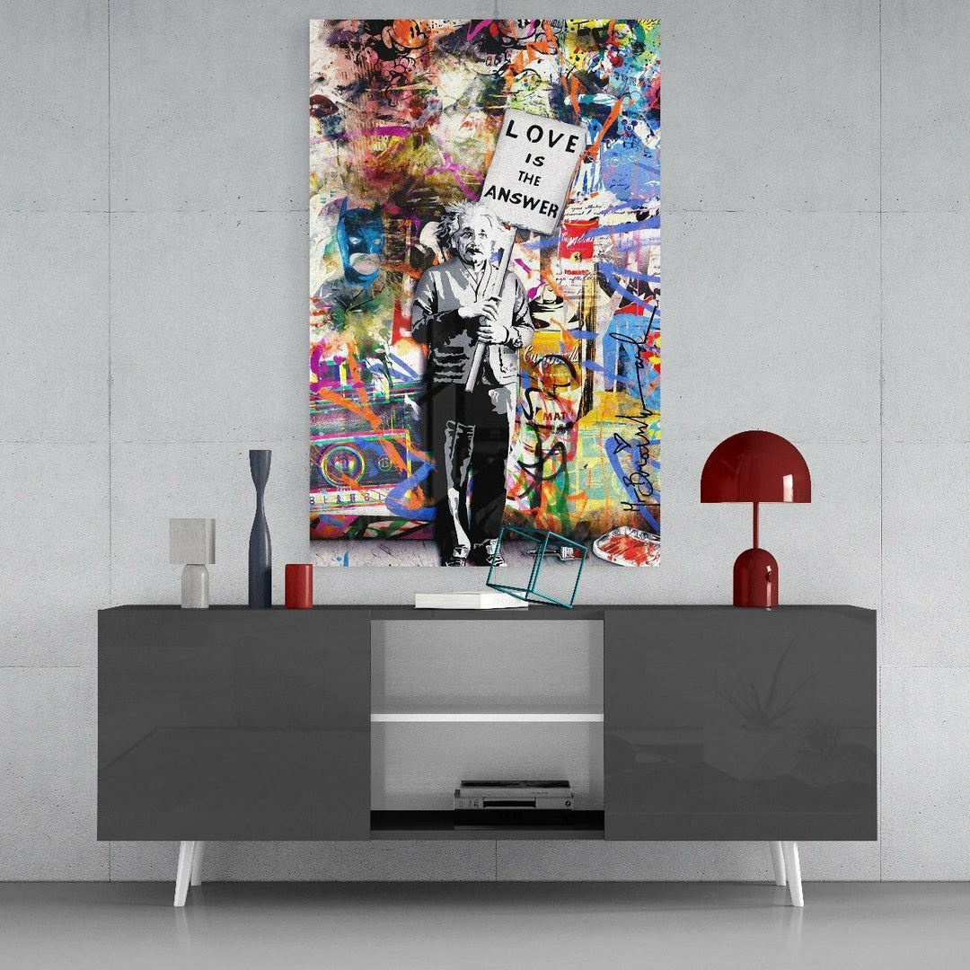 Einstein’ın Cevabı Cam Tablo