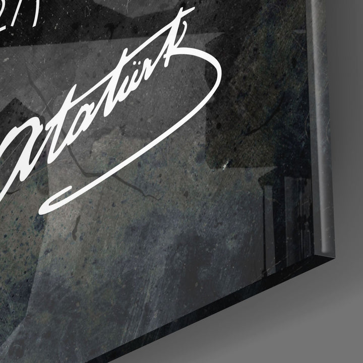 Gençliğe Hitabe Cam Tablo