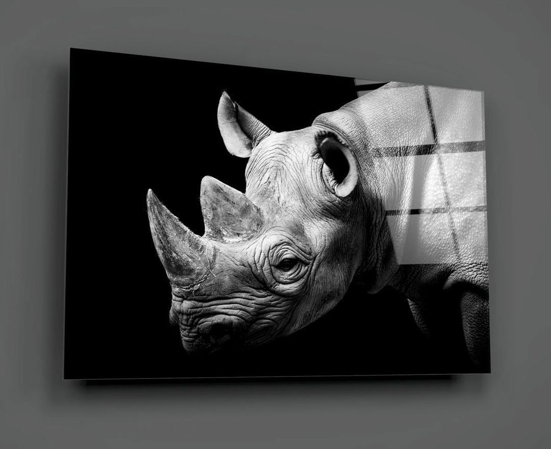 Gergedan Cam Tablo No:2006