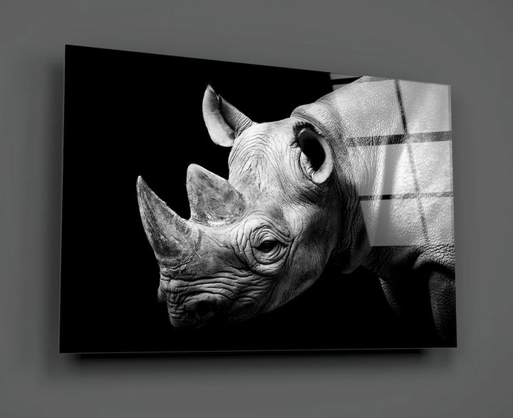 Gergedan Cam Tablo No:2006