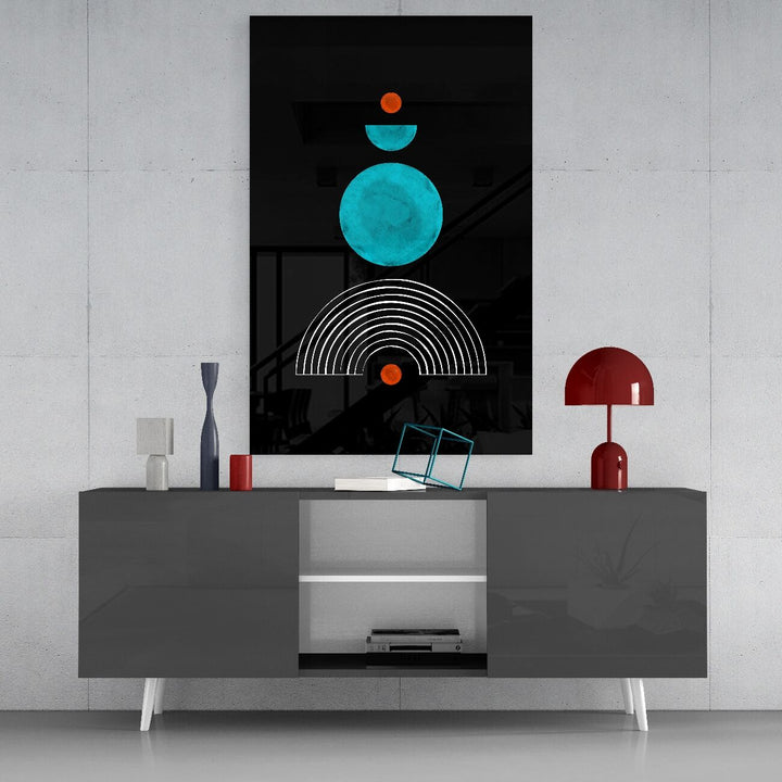 Gökkuşağı Cam Tablo