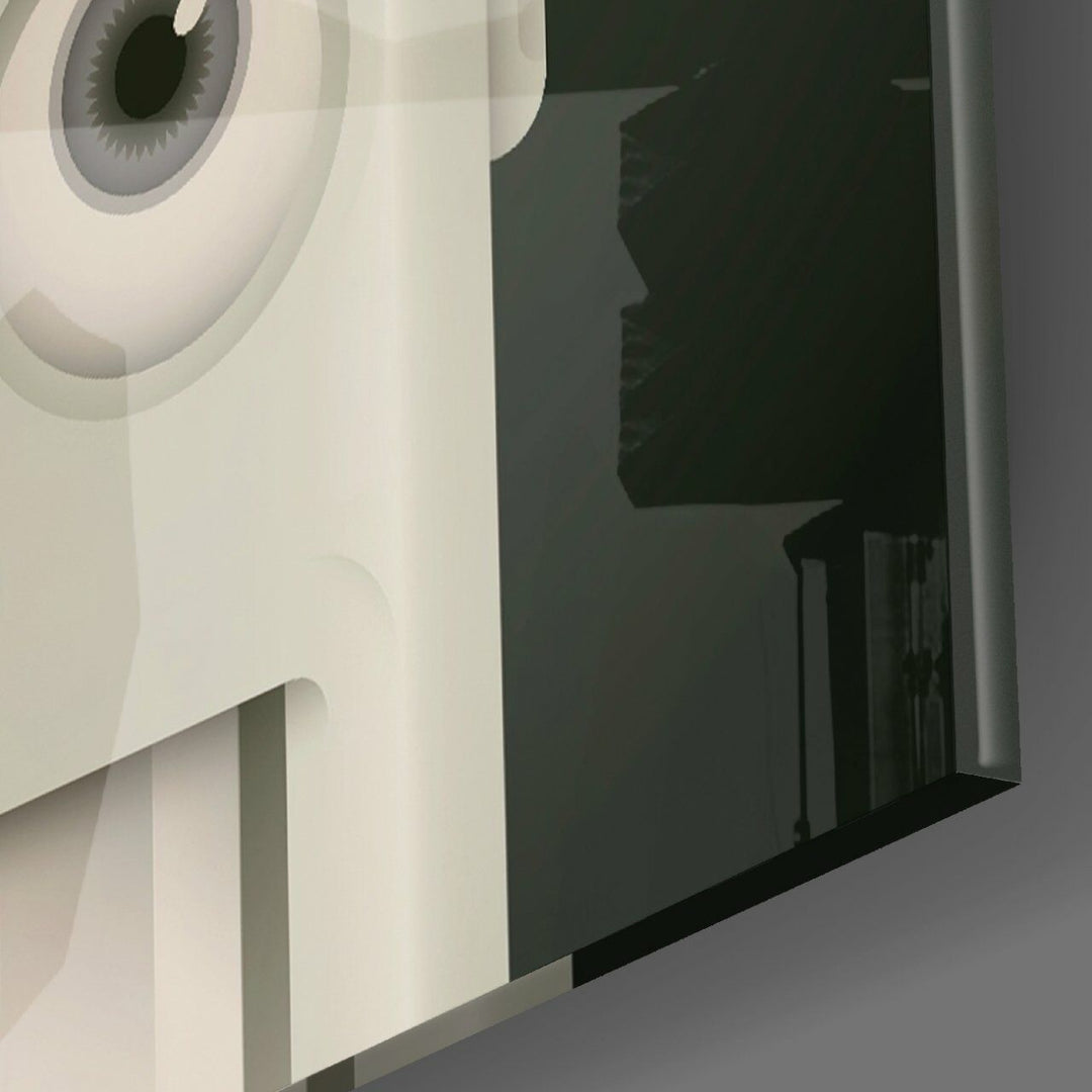 Gökkuşağı Makinesi Cam Tablo