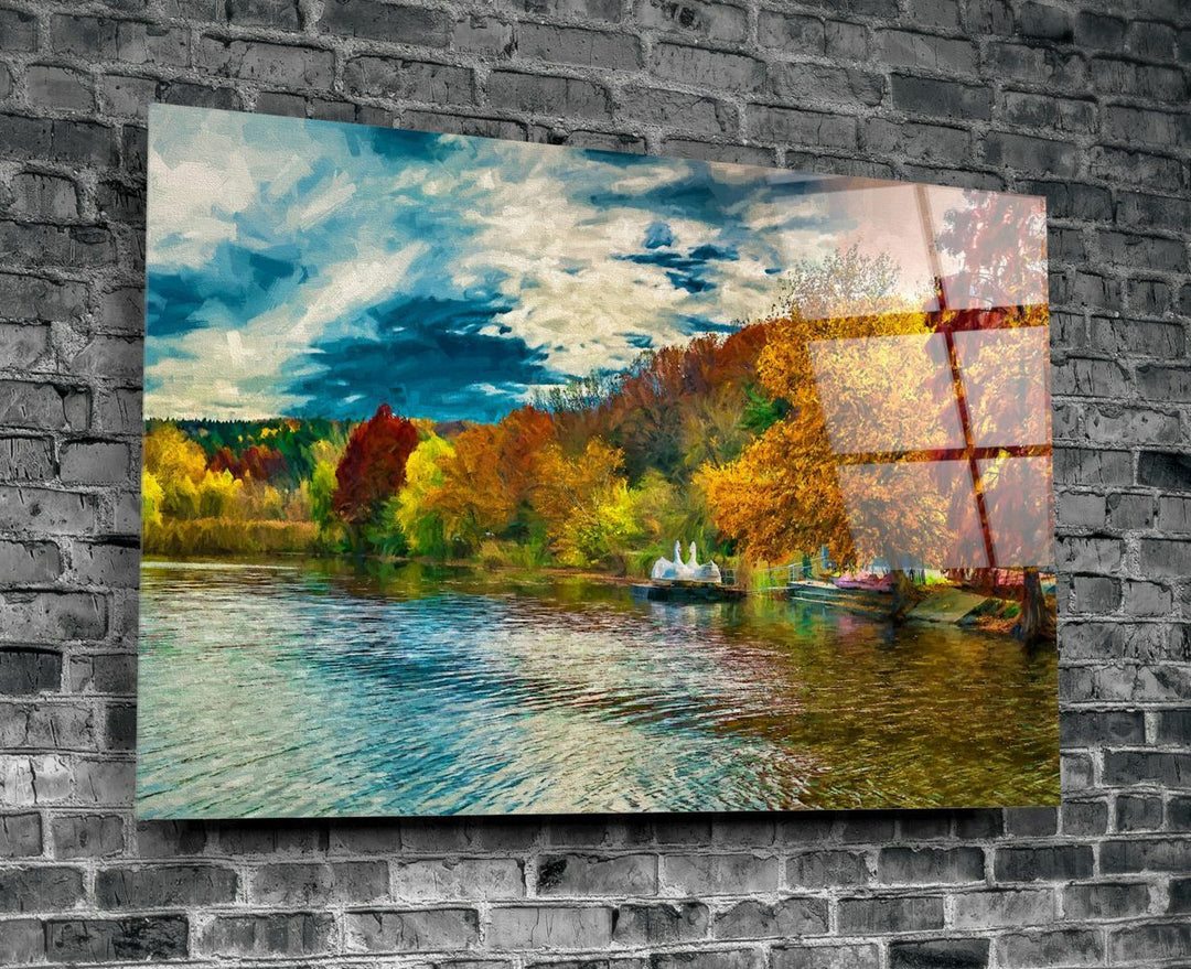 Göl Cam Tablo No:1082