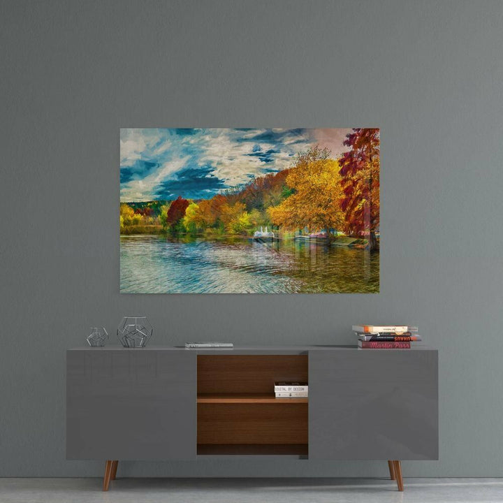 Göl Cam Tablo No:1082