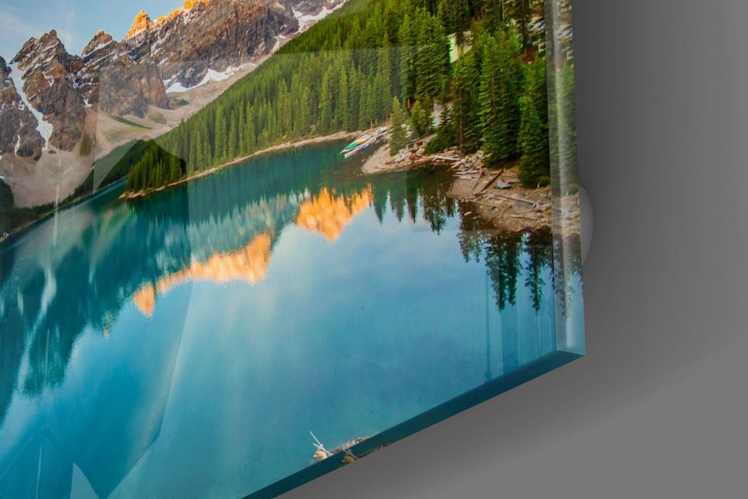 Göl ve Dağ Cam Tablo No:1100