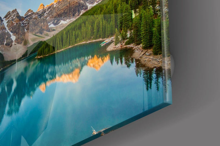 Göl ve Dağ Cam Tablo No:1100