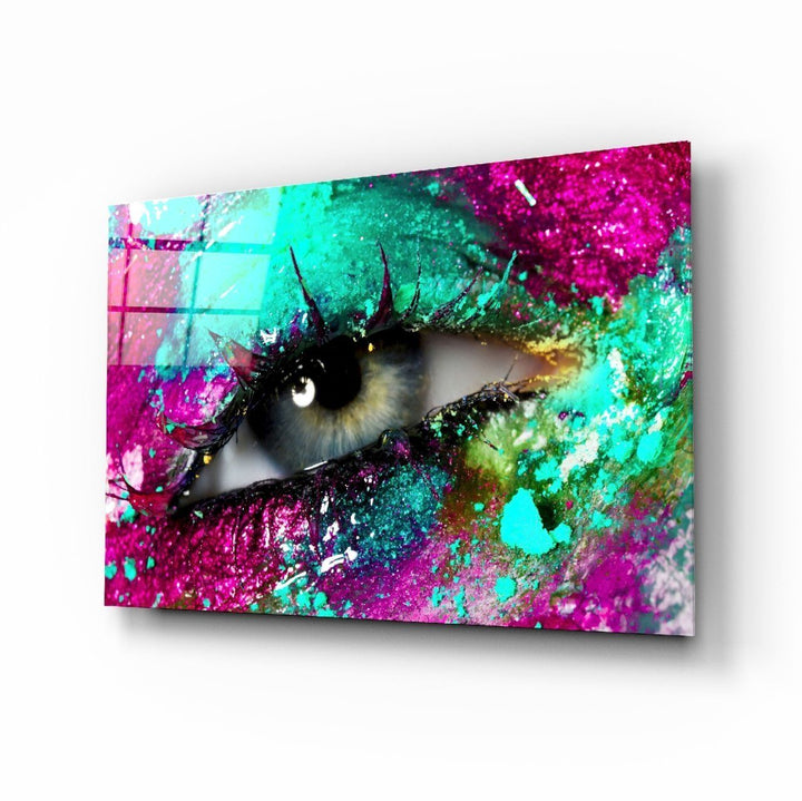 Göz Bebeği Cam Tablo