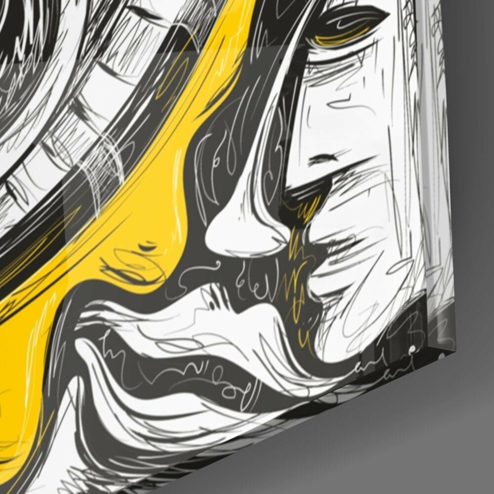 Gözümdeki Sen Cam Tablo