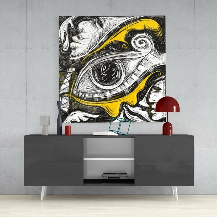 Gözümdeki Sen Cam Tablo