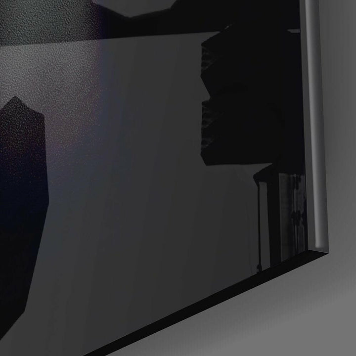 Gümüş Kadın Cam Tablo