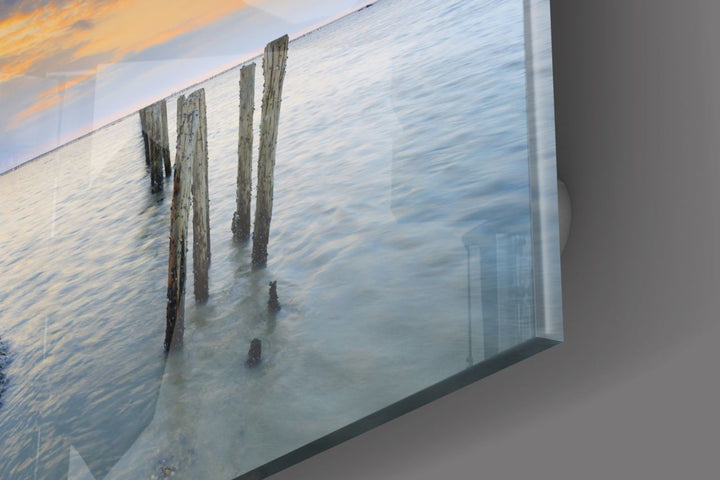 Gün Batımı Cam Tablo No:1166