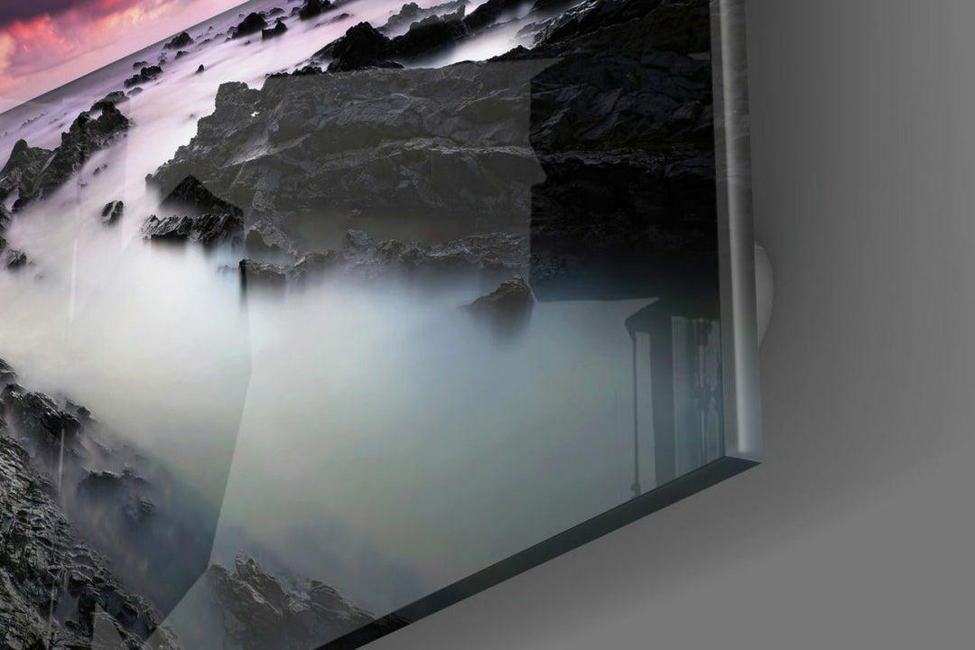 Gün Batımı Cam Tablo No:2040