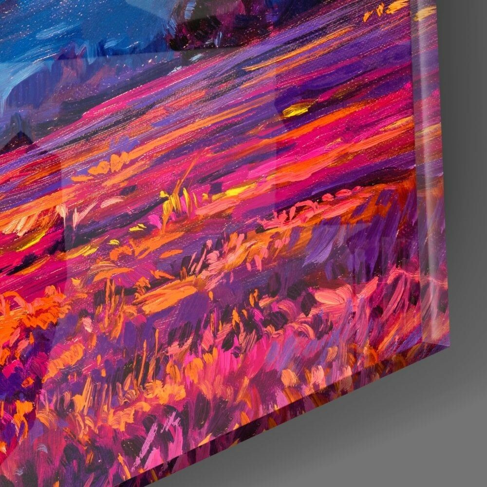 Gün Batımı Cam Tablo No:8055