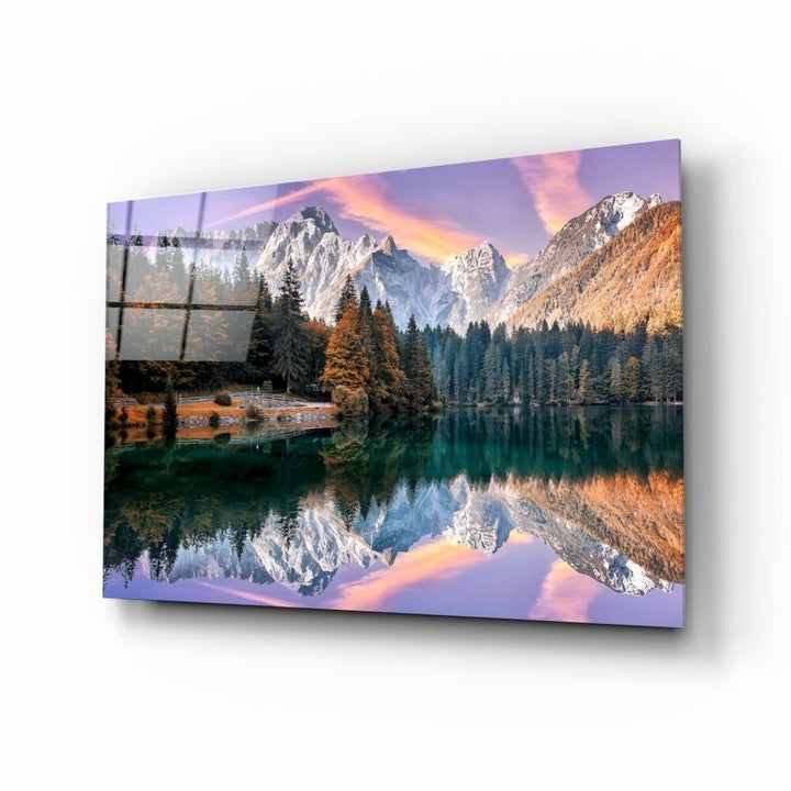 Harika Göl Cam Tablo