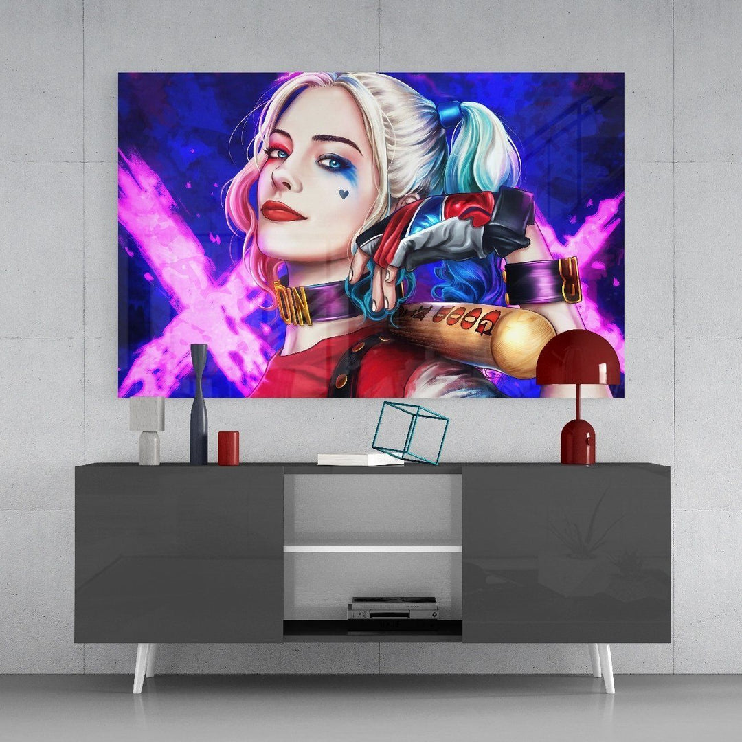 Harley Quinn Cam Tablo No:6066
