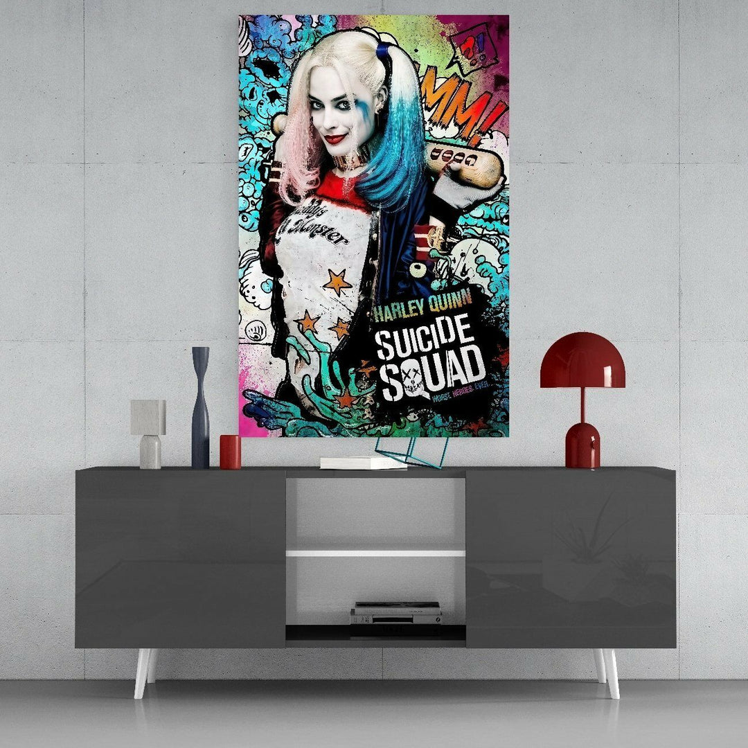 Harley Quinn Cam Tablo No:6068