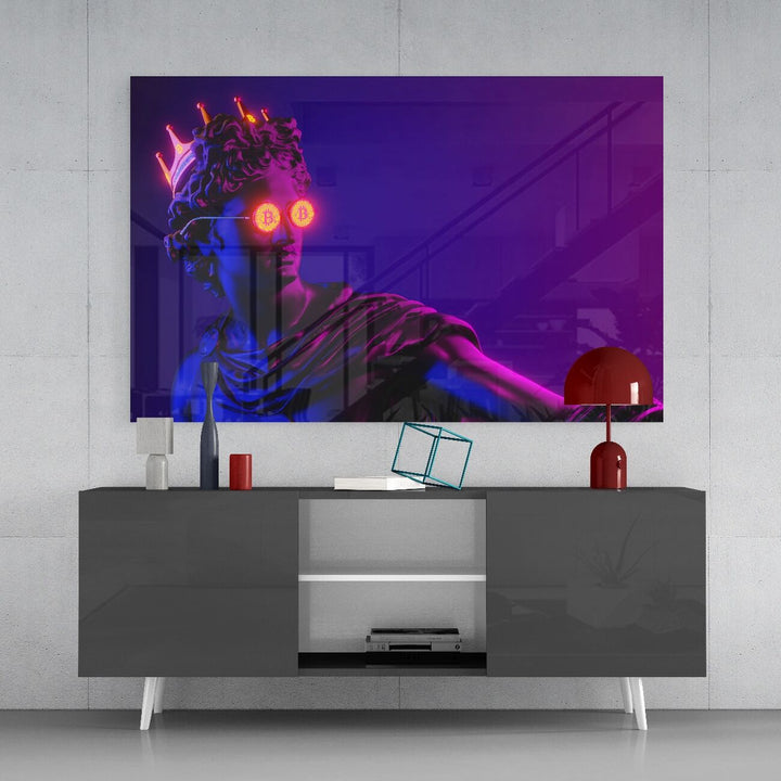 Havalı Heykel Cam Tablo