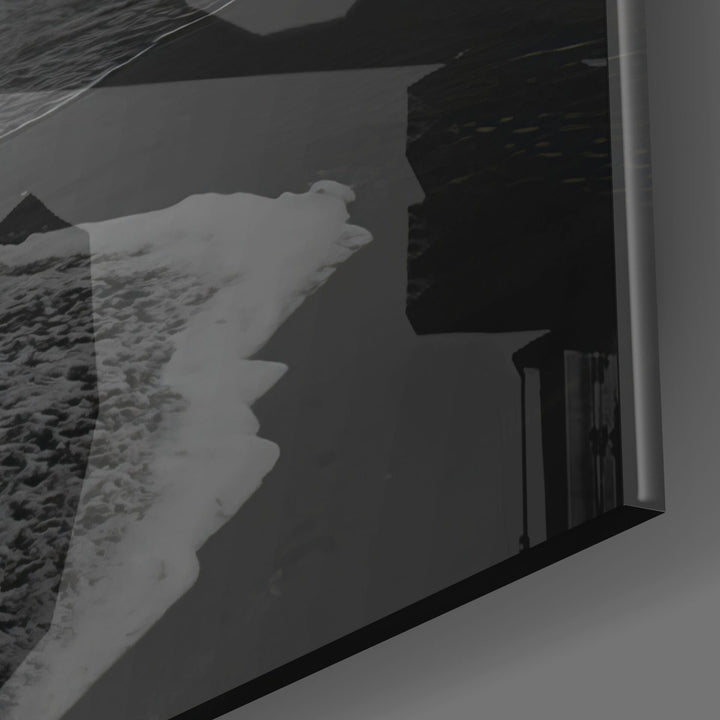 Hayat Konfor Alanının Sonunda Başlar Cam Tablo