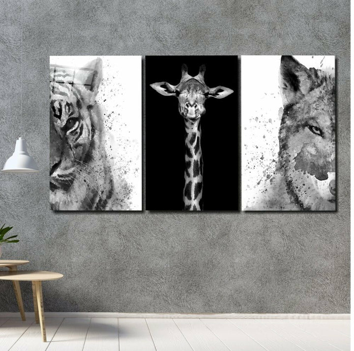 Hayvanlar Mega Cam Tablo