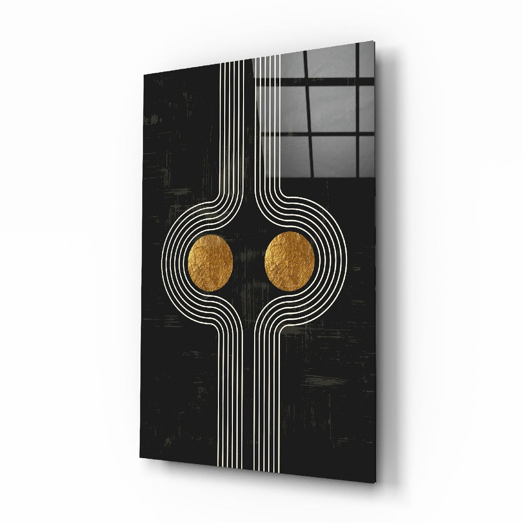 İki Nokta Cam Tablo