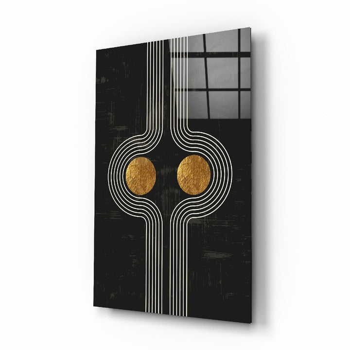 İki Nokta Cam Tablo