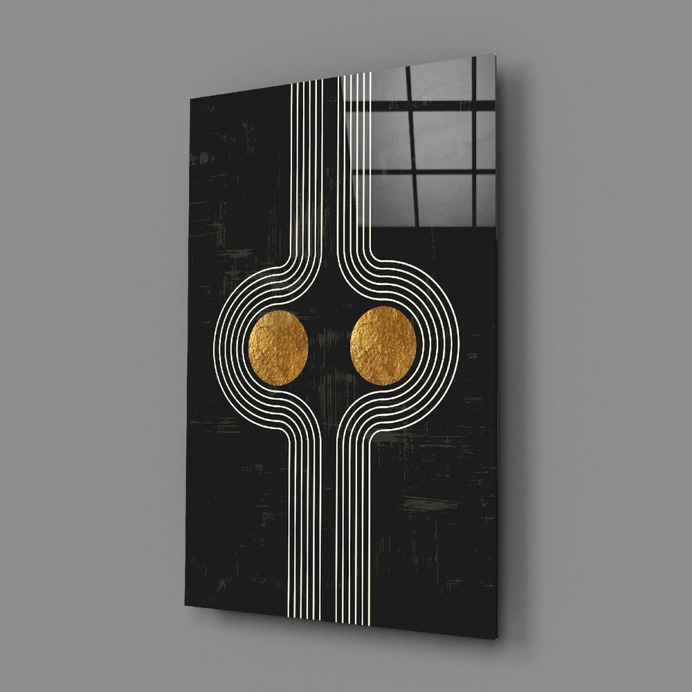 İki Nokta Cam Tablo