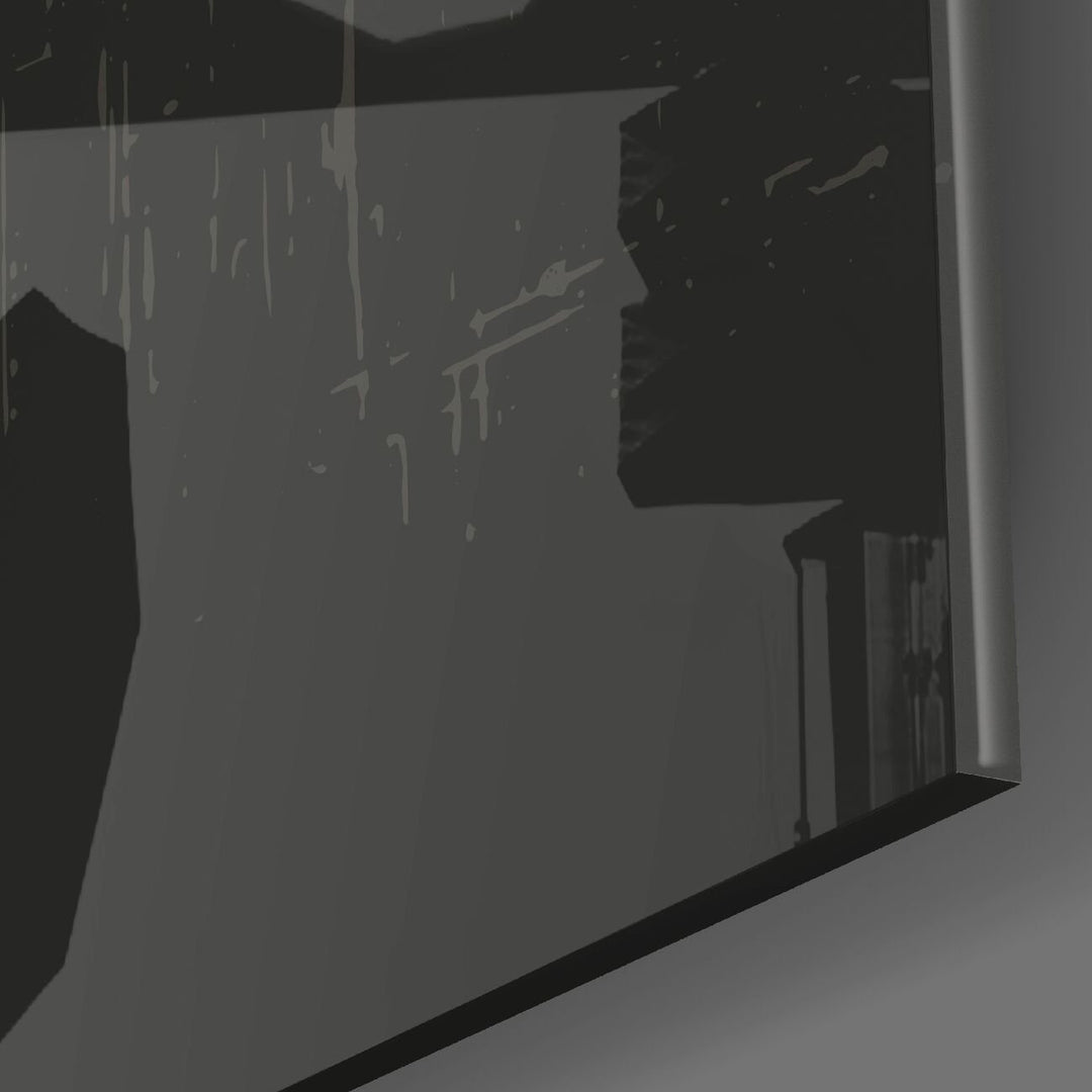 İki Nokta Cam Tablo