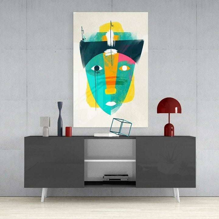 İllüstrasyon Cam Tablo