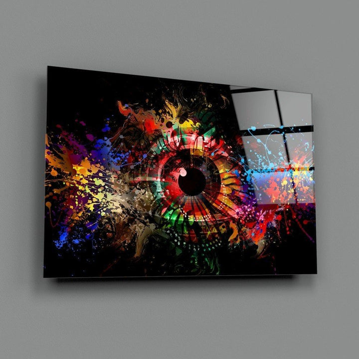 İllüstrasyon Göz Cam Tablo