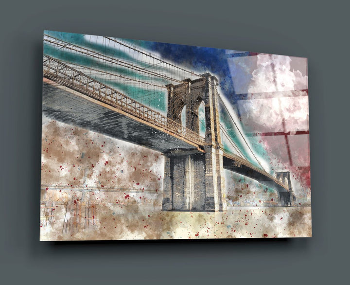 İllüstrasyon Köprü Cam Tablo