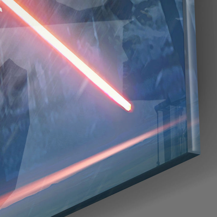 Işın Kılıcı Cam Tablo