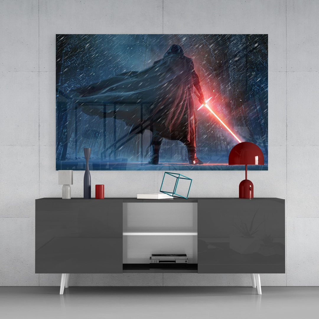 Işın Kılıcı Cam Tablo