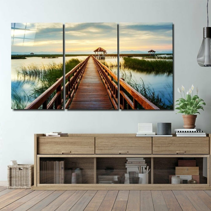 İskele Mega Cam Tablo